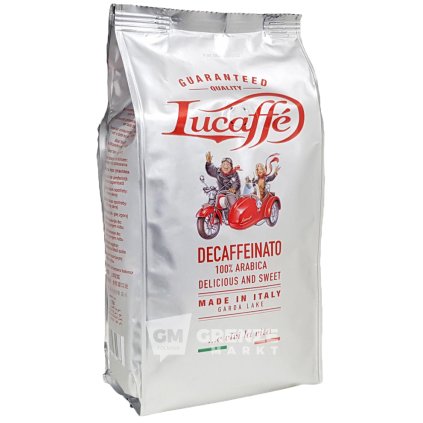 lucaffe decaffeinato zrnkova kava 700 g