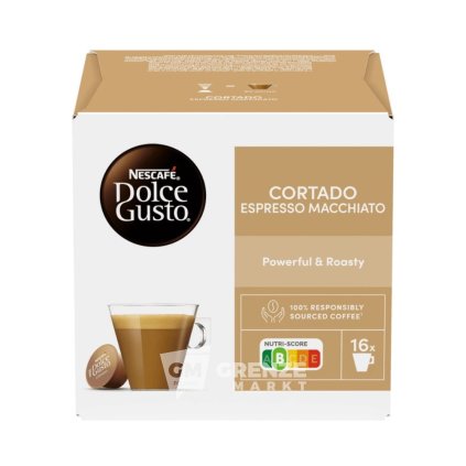 Nescafé Dolce Gusto Cortado Espresso Macchiato 16 kapslí