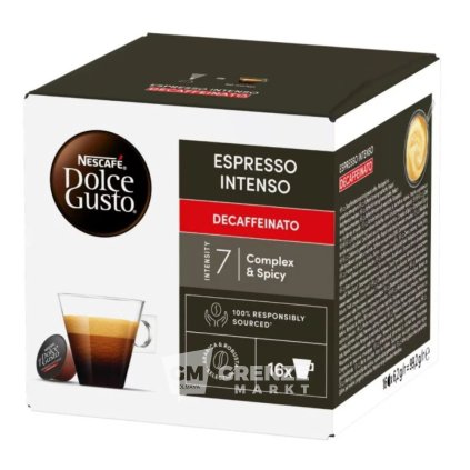 Nescafé Dolce Gusto Espresso Intenso Decaffeinato 16 kapslí