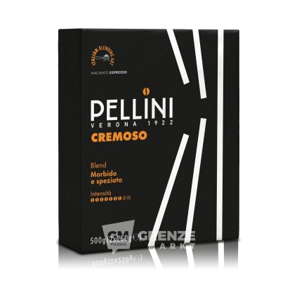 Pellini No.46 Cremoso mletá káva 2 × 250 g