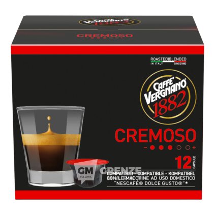 vergnano dolce gusto cremoso 12 kapsli