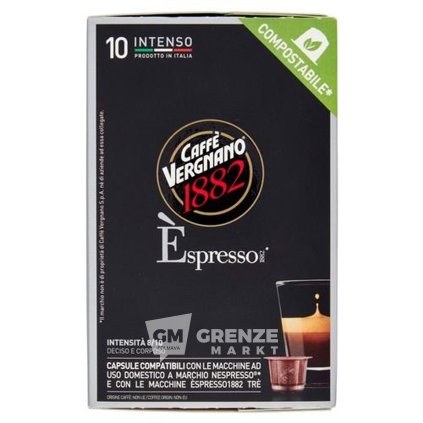 vergnano nespresso intenso 10 kapsli