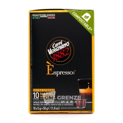 vergnano  nespresso napoli 10 kapsli