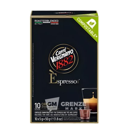 caffe vergnano 1882 nespresso oro arabica 10 kapsli
