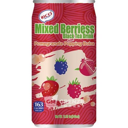 Rico černý čaj granátové jablko 340ml