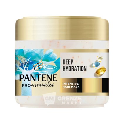 Pantene Pro-V Miracles Deep Hydration maska na suché a poškozené vlasy 300 ml