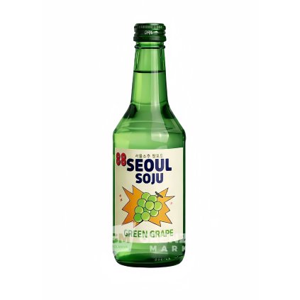 wang green grape soju s prichuti zelenych hroznu 12 350 ml