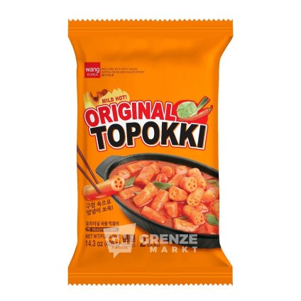 wang spicy tteokbokki palive ryzove kolacky v sacku 406 g