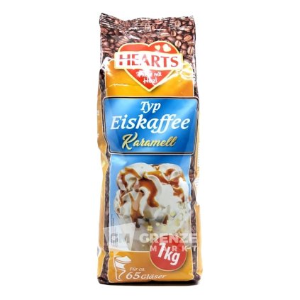 hearts cappuccino ice coffee caramel 1kg