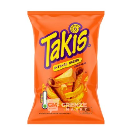Takis Intense Nacho kukuřičné chipsy 100 g