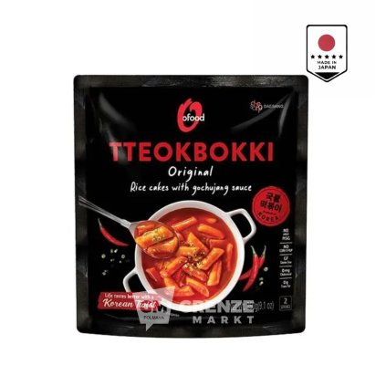 O'Food Topokki Original rýžové koláčky 260 g