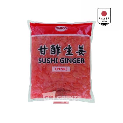 Yanco růžový sushi zázvor 1,5 kg