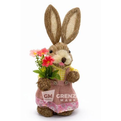 slamovy velikonocni zajic holka 0731 2 35 cm
