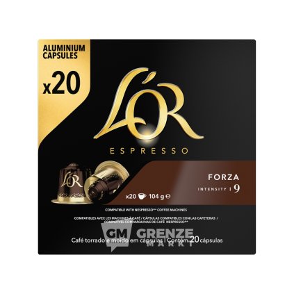 L’OR Espresso Forza kompatibilní s Nespresso 20 kapslí