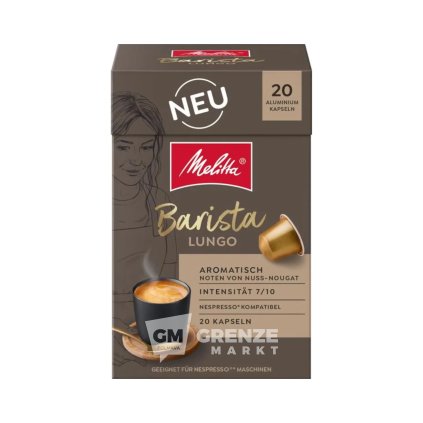 Melitta Barista Lungo kapsle do Nespresso 20 kapslí