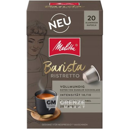 melitta barista ristretto kompatibilni s nespresso 20 kapsli