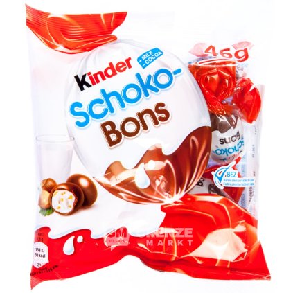 kinder schoko bons cokoladove bonbony 46 g