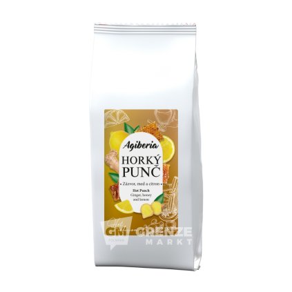 Agiberia Horký punč Zázvor & Med 1 kg