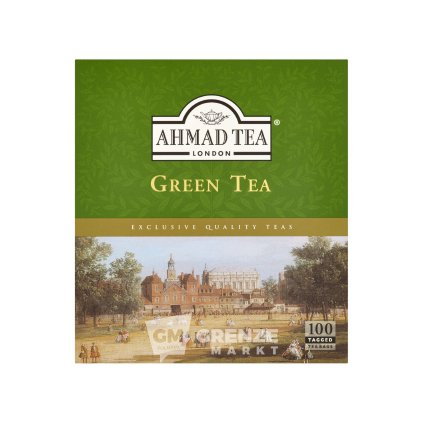 Ahmad Tea zelený čaj s úvazkem 100 × 2 g