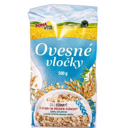 bonavita ovesne vlocky natur 500 g