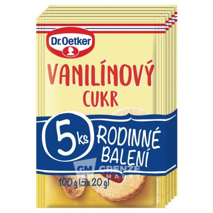 dr oetker vanilinovy cukr 5 20 g