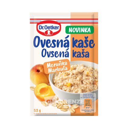 Dr. Oetker Ovesná kaše meruňka 53 g