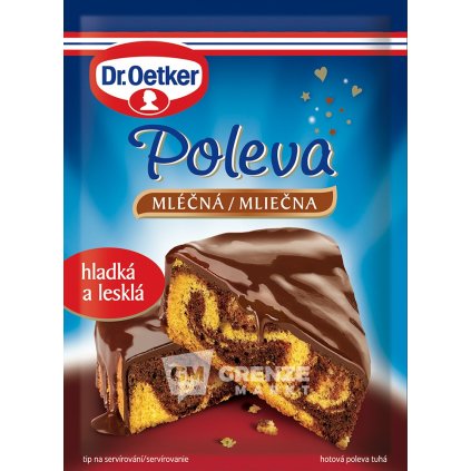 dr oetker poleva mlecna cokoladova 100 g