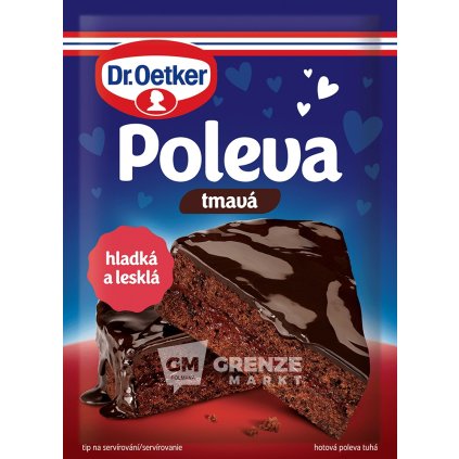 dr oetker poleva tmava cokoladova 100 g