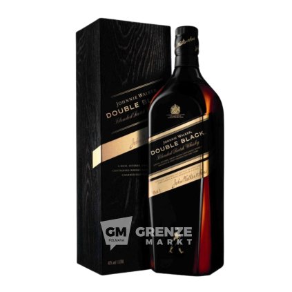 Johnnie Walker Double Black Label Blended Scotch Whisky 40 % 1 l (karton)