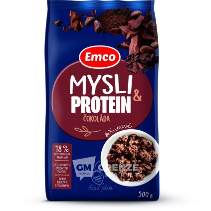 emco super mysli protein krupave s cokoladou 500 g