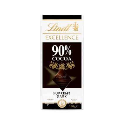 Lindt Excellence Hořká čokoláda 90 % kakaa 100 g