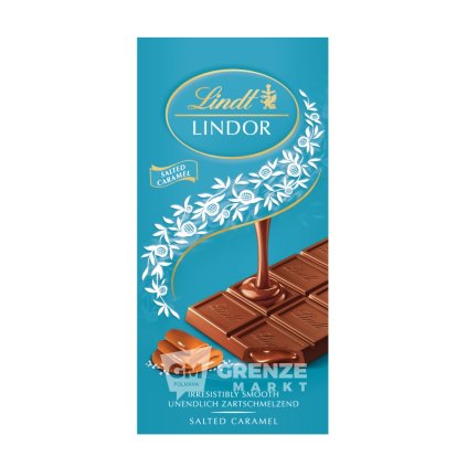Lindt Lindor Slaný karamel čokoláda 100 g