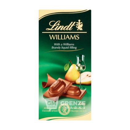 Lindt Lindor Williams mléčná čokoláda 100 g