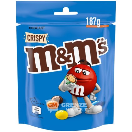 m m s crispy 187 g