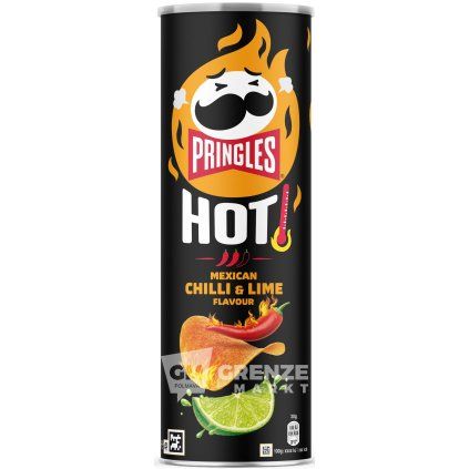 pringles hot mexican chilli lime 160g