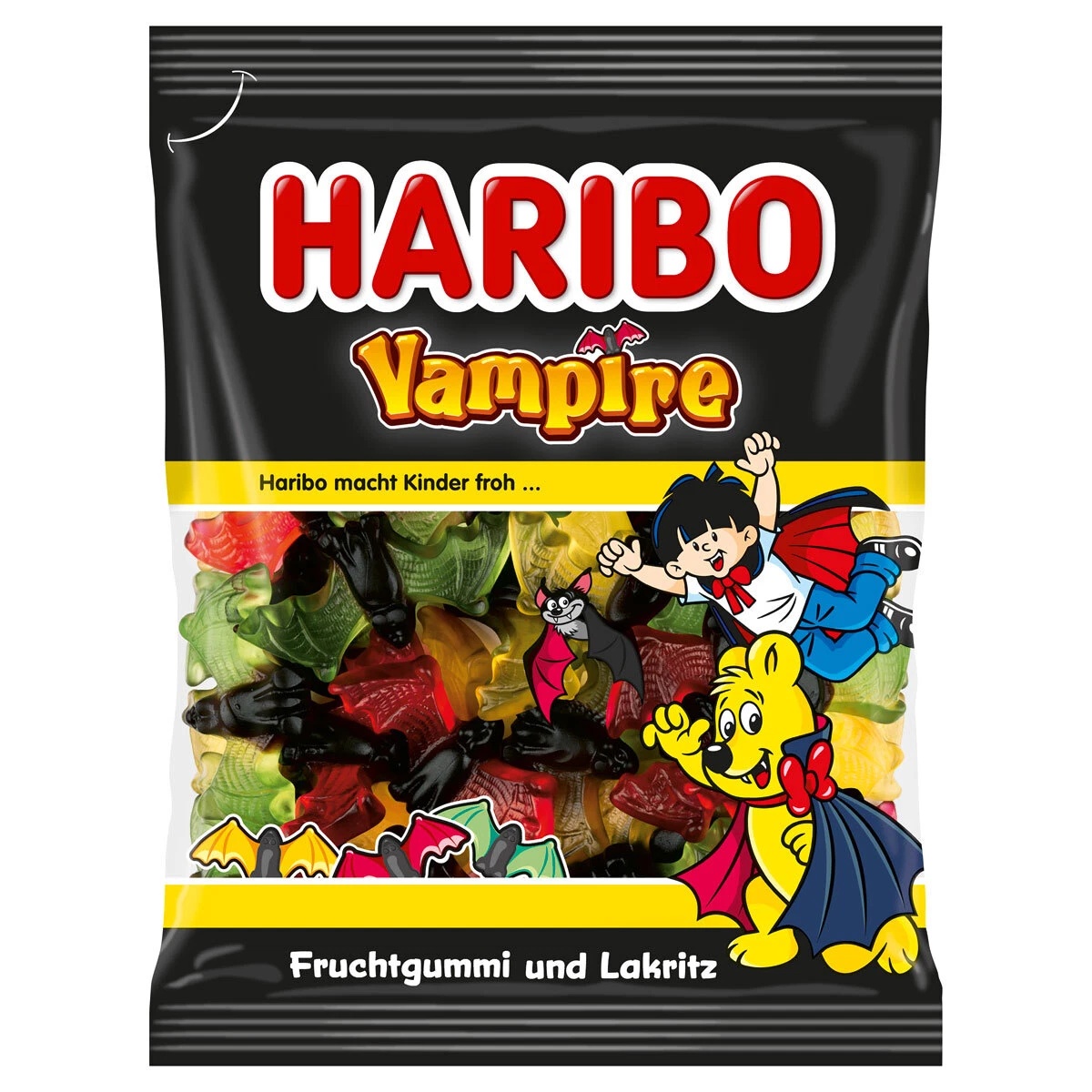 Levně HARIBO Vampire želé bonbony 175 g