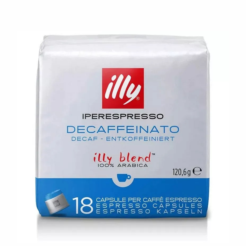 Levně Illy Iperespresso Decaffeinato 18 kapslí