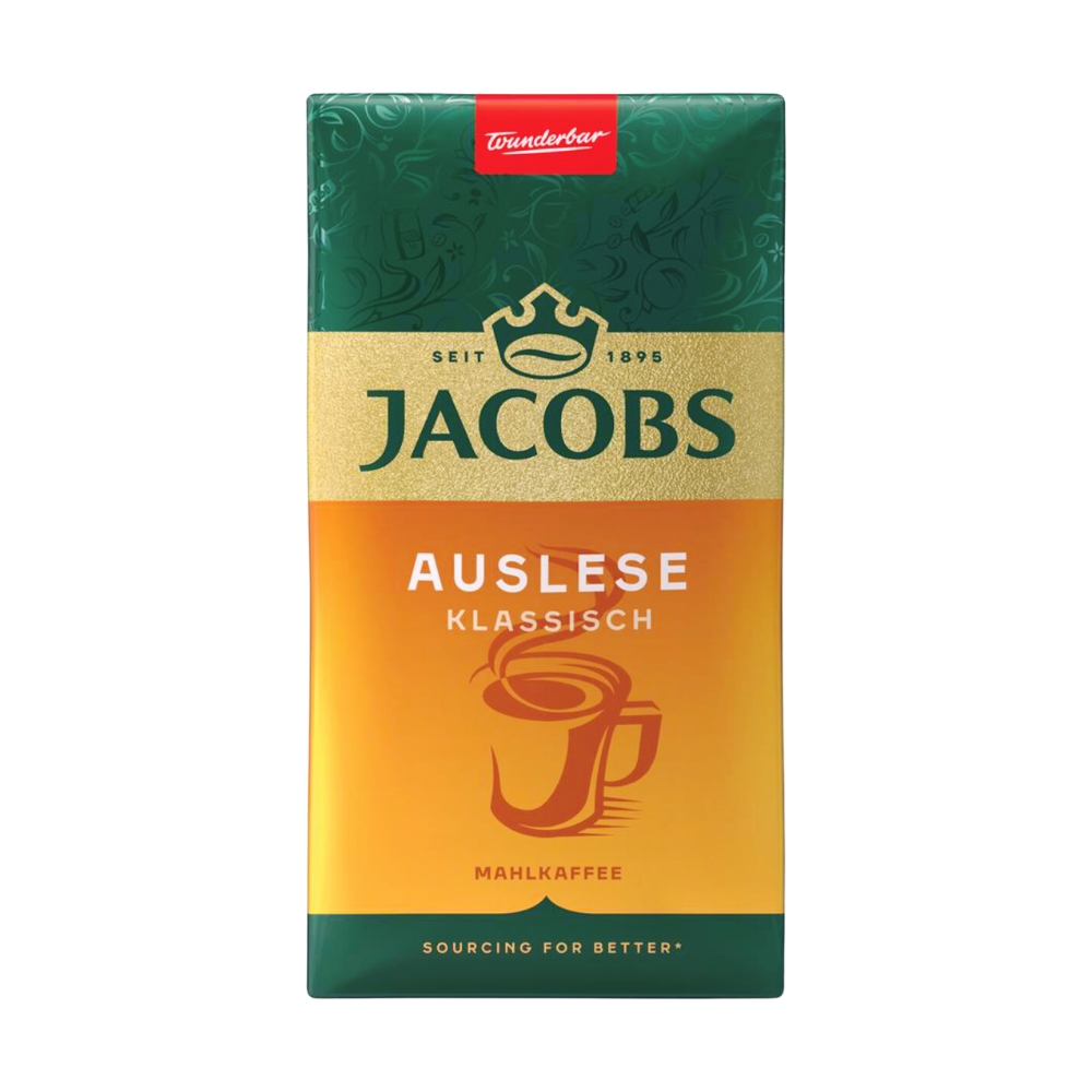 Levně Jacobs Auslese Klassisch mletá káva 500 g
