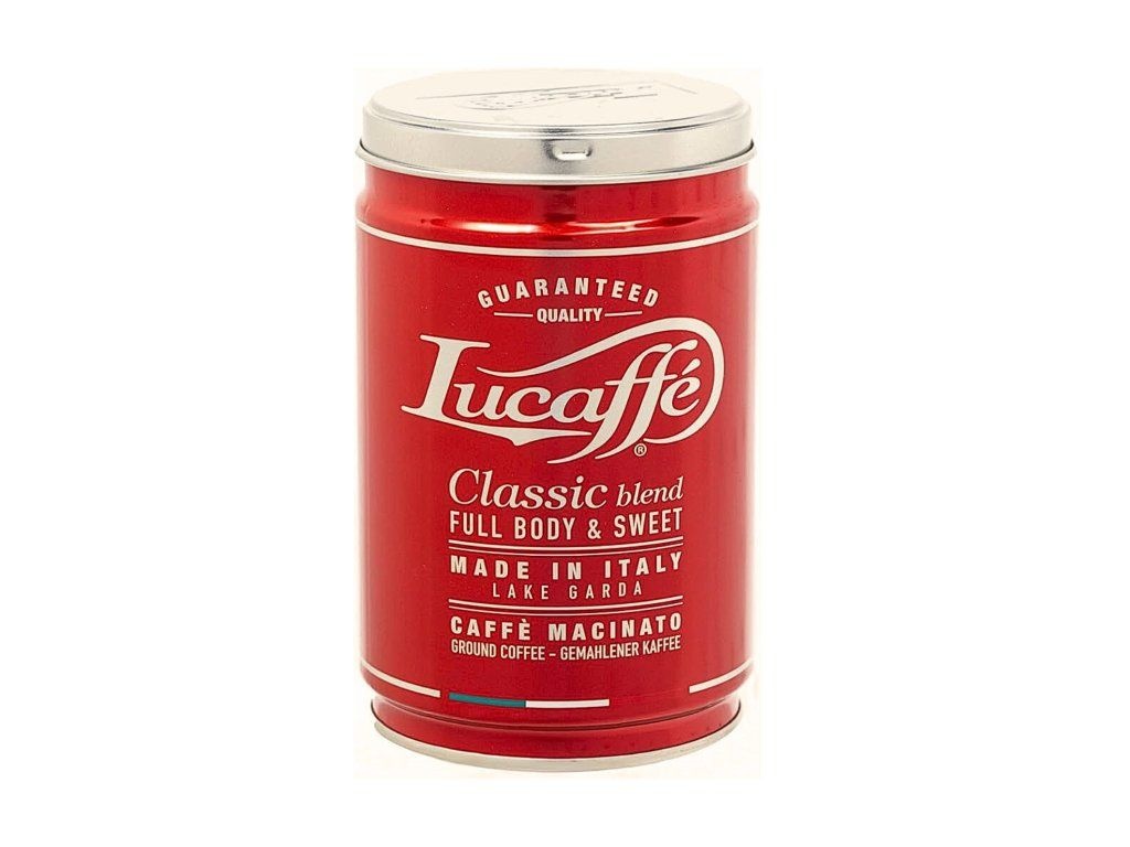 Levně Lucaffe Lucaffé Classic mletá káva 250 g (dóza)