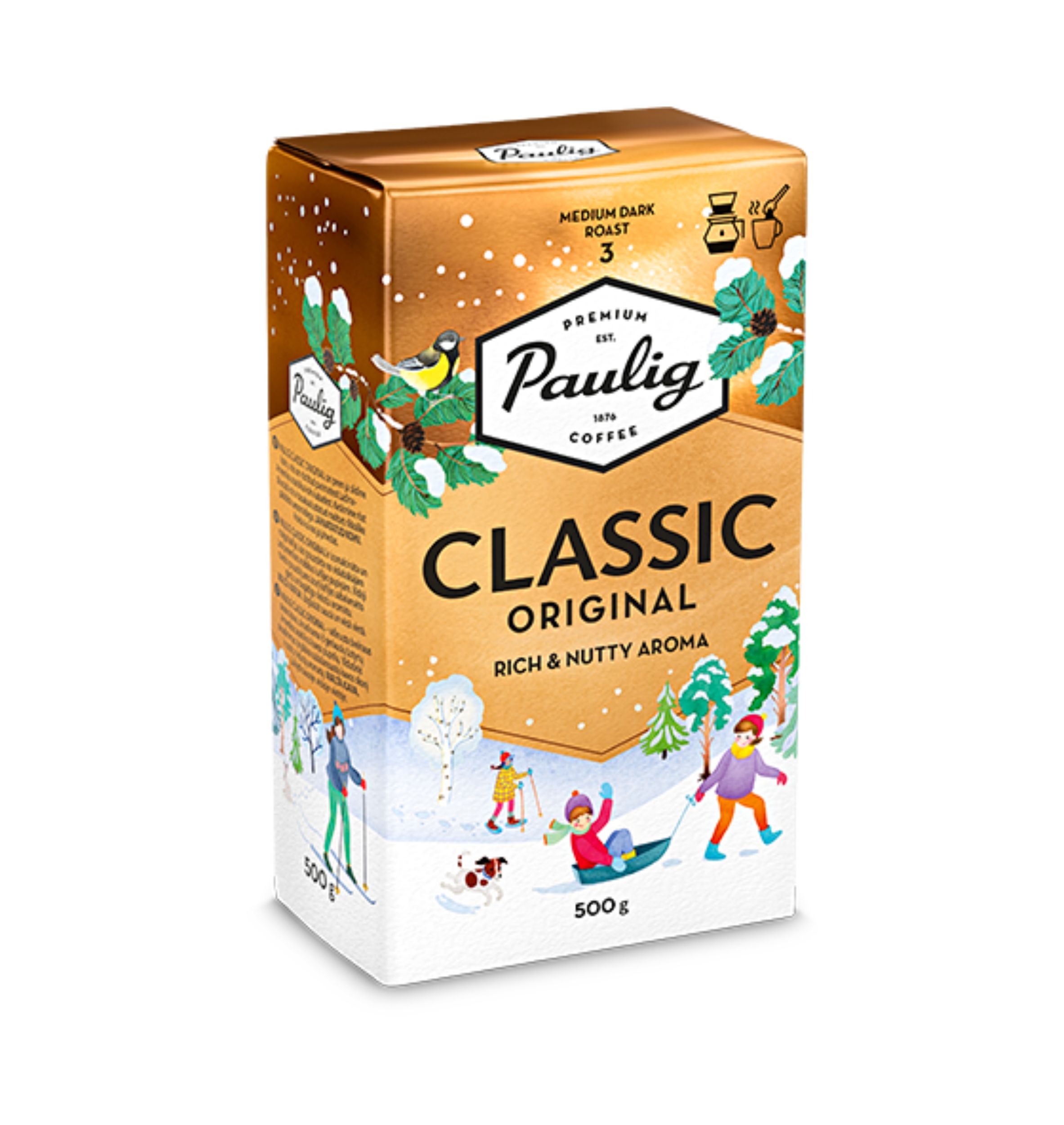 Levně Paulig Classic Original mletá káva 500 g