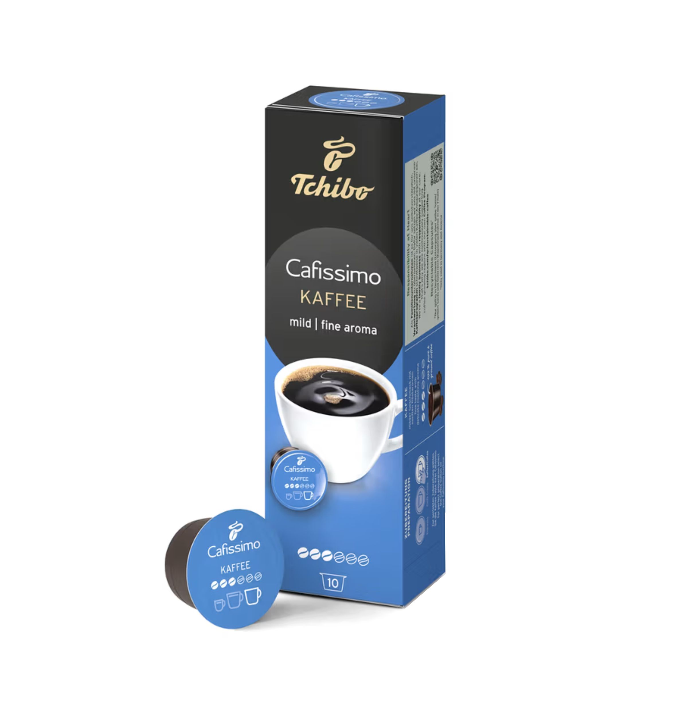 Levně Tchibo Cafissimo Kaffee Fine Aroma 10 kapslí