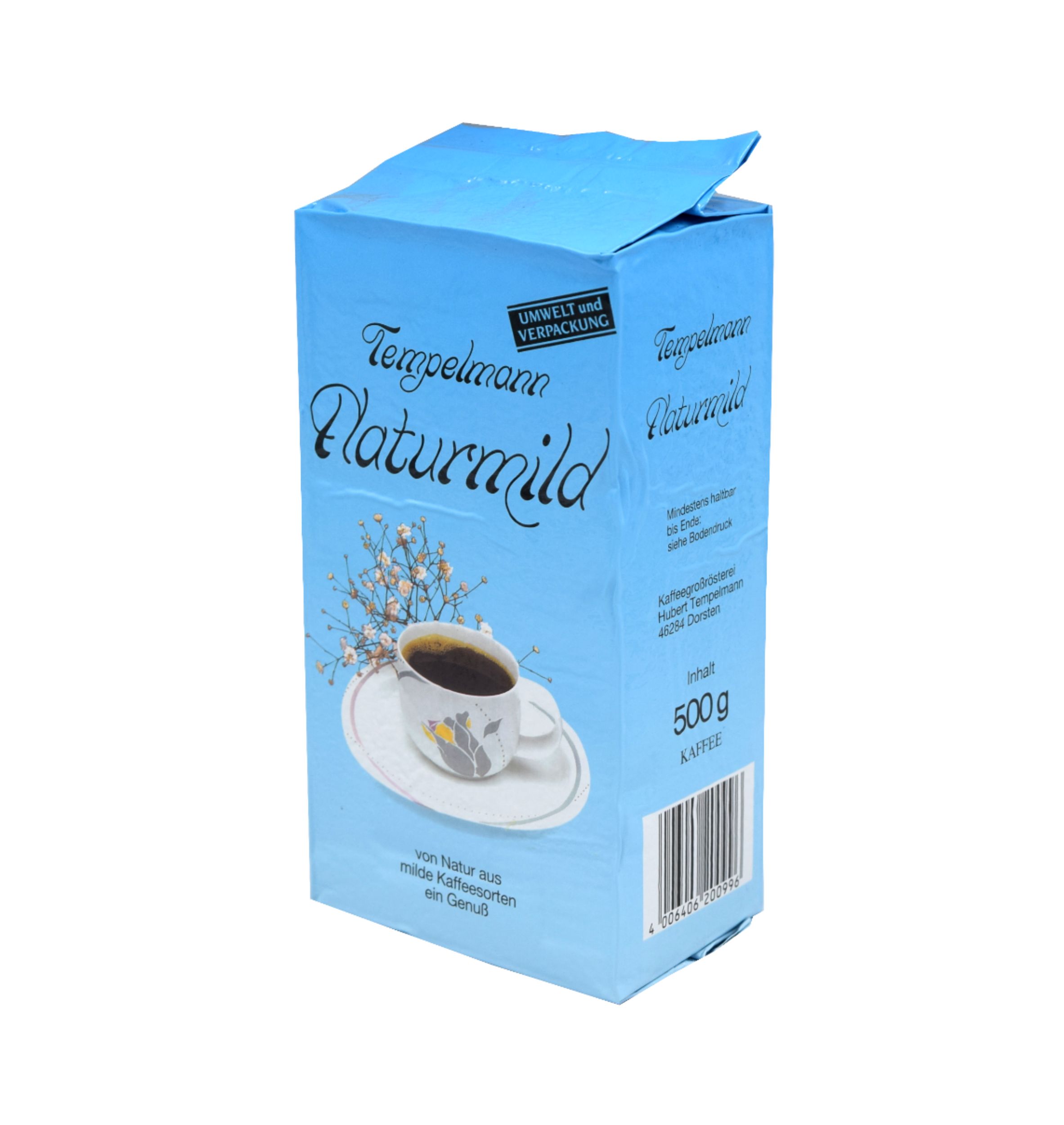 Levně Tempelmann Naturmild mletá káva 500 g
