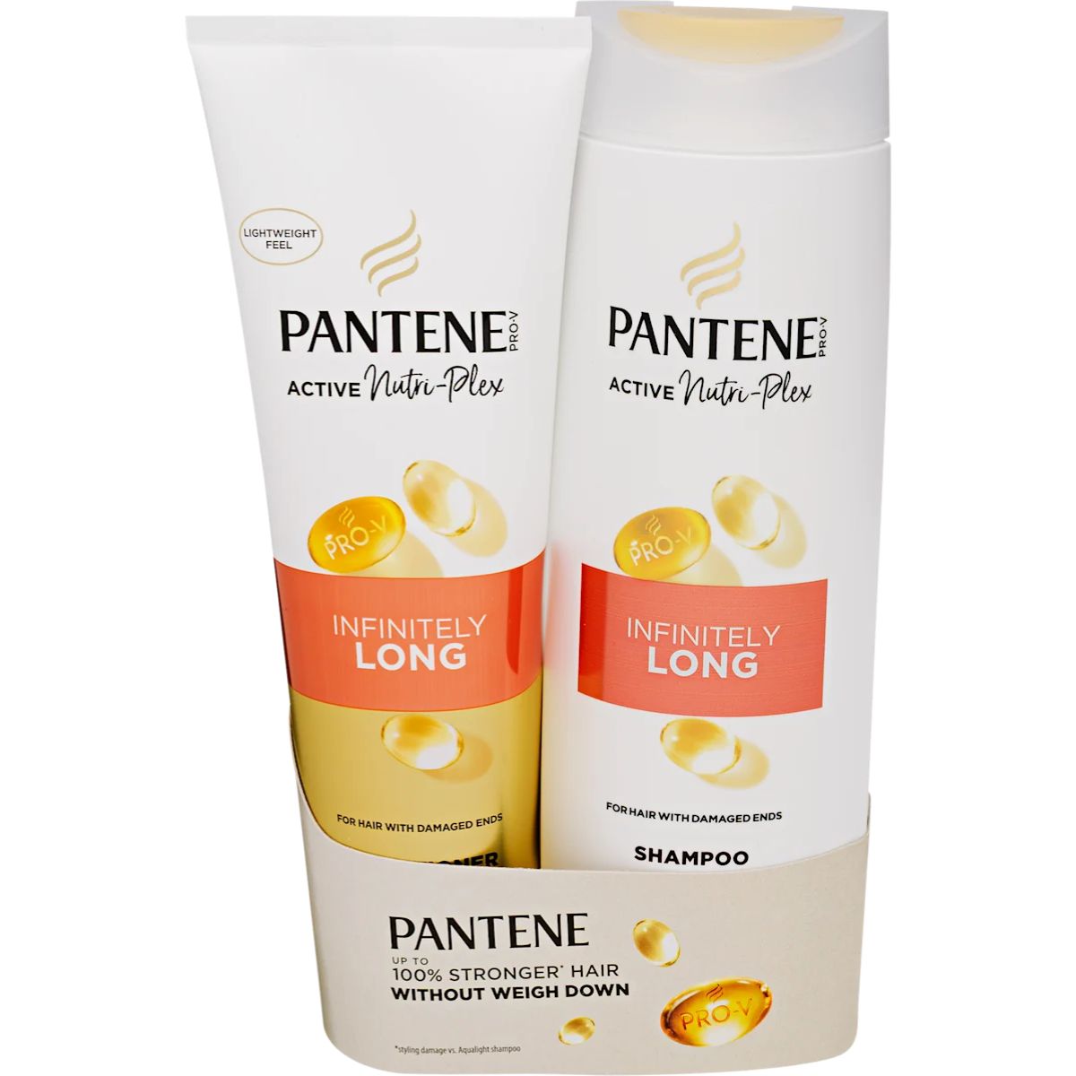 Pantene Pro-V Active Nutri-Plex Infinitely Long šampon + kondicionér 400 ml + 275 ml
