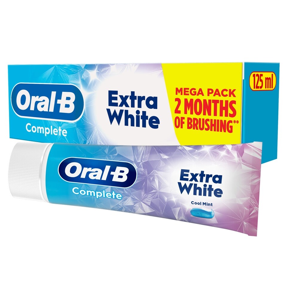 Oral-B Complete Extra White zubní pasta 125 ml