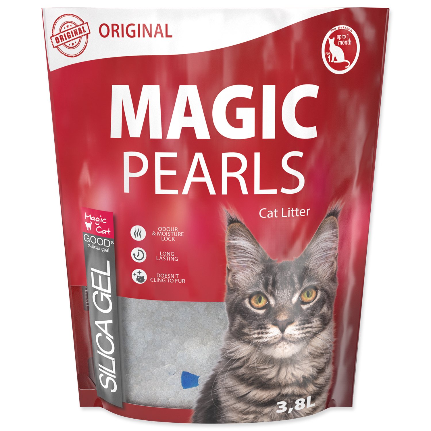 Magic Cat Kočkolit Magic Pearls Original 3,8l/1,6kg