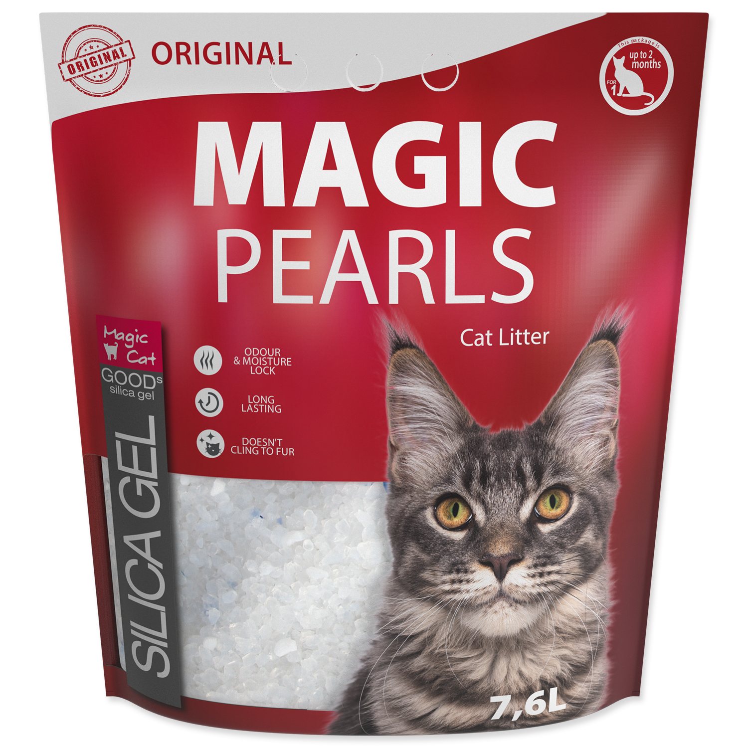 Magic Cat Kočkolit Magic Pearls Original 7,6l/3kg