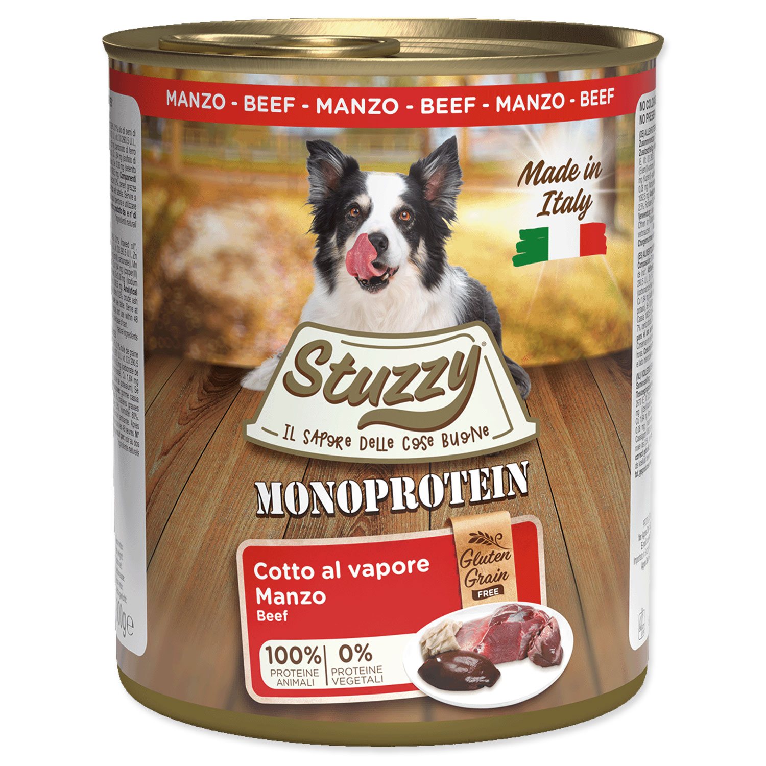 Konzerva STUZZY Monoprotein hovězí 800g