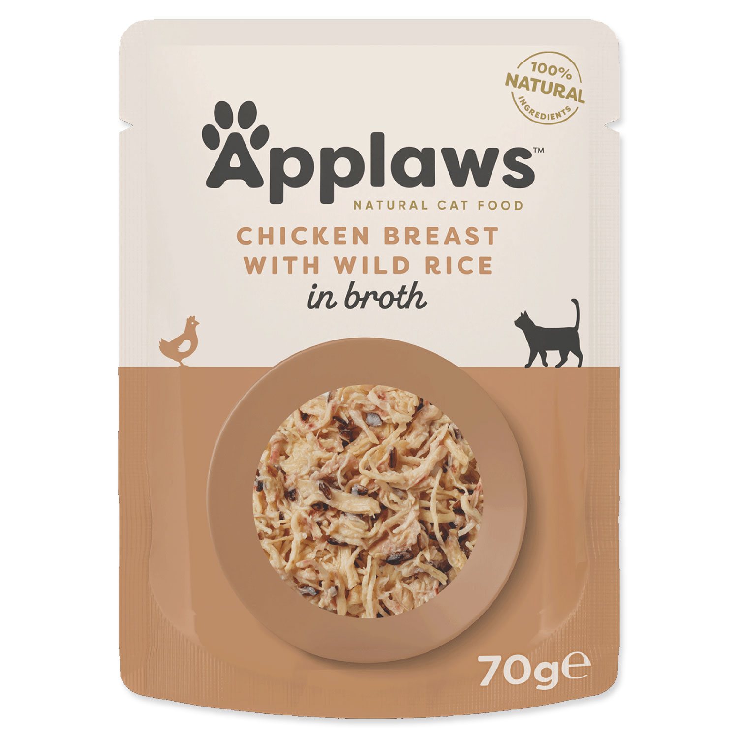 Kapsička Applaws Cat kuře 70g