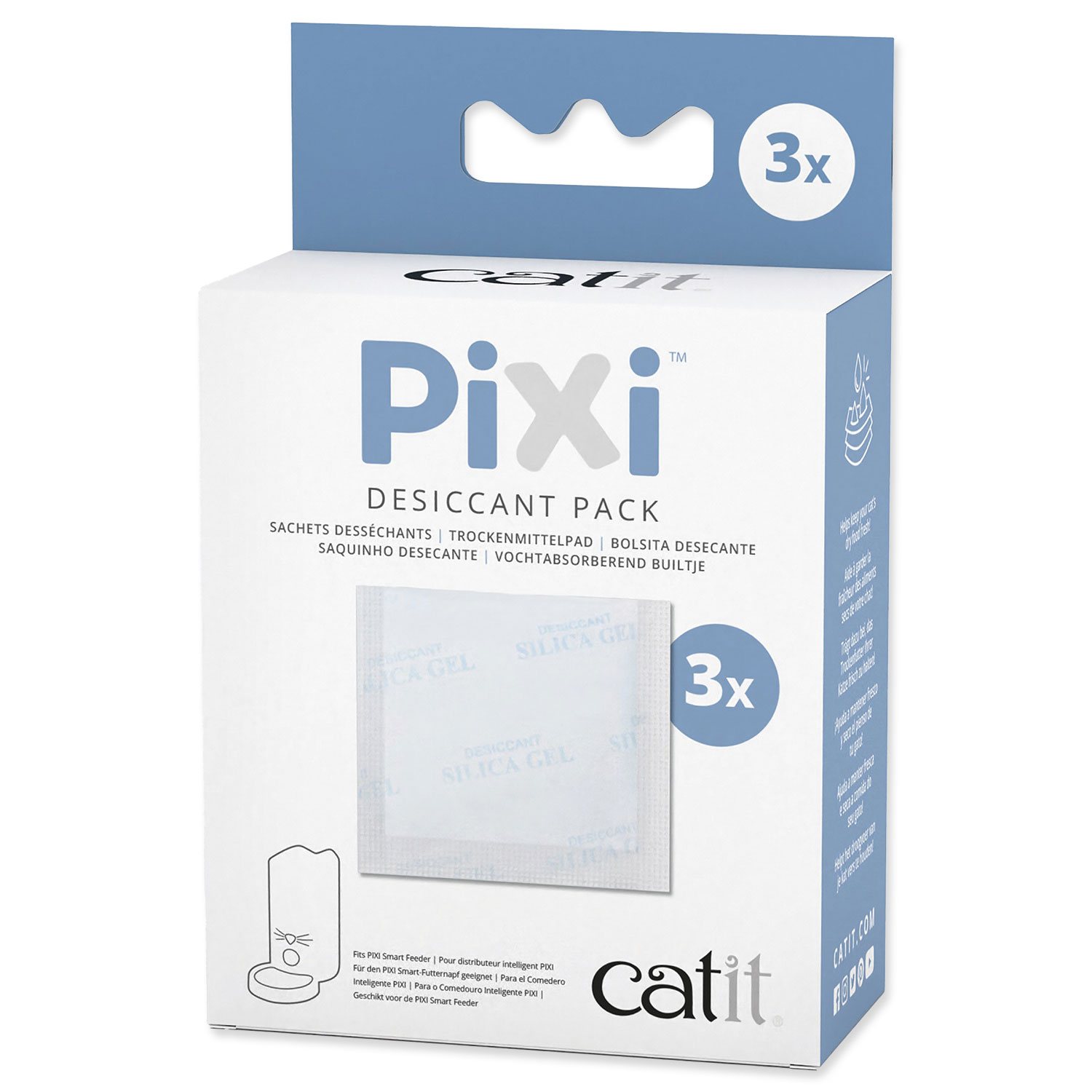 CAT IT Pohlcovač vlhkosti Catit Pixi k 103-43752 3ks