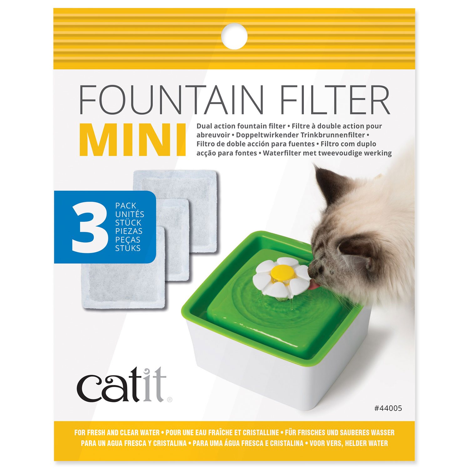 CAT IT Náplň Catit filtrační pro fontánu Mini Flower 3ks